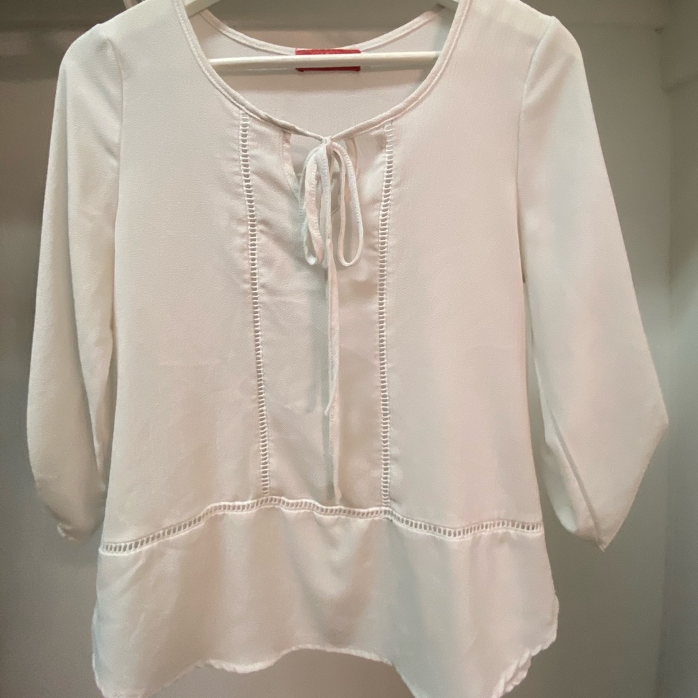 White blouse.